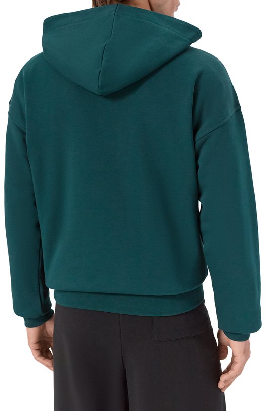 Хлопковое худи Comme des Fuckdown CFABM01725 Зелёный  CFABM01725 Фото 4