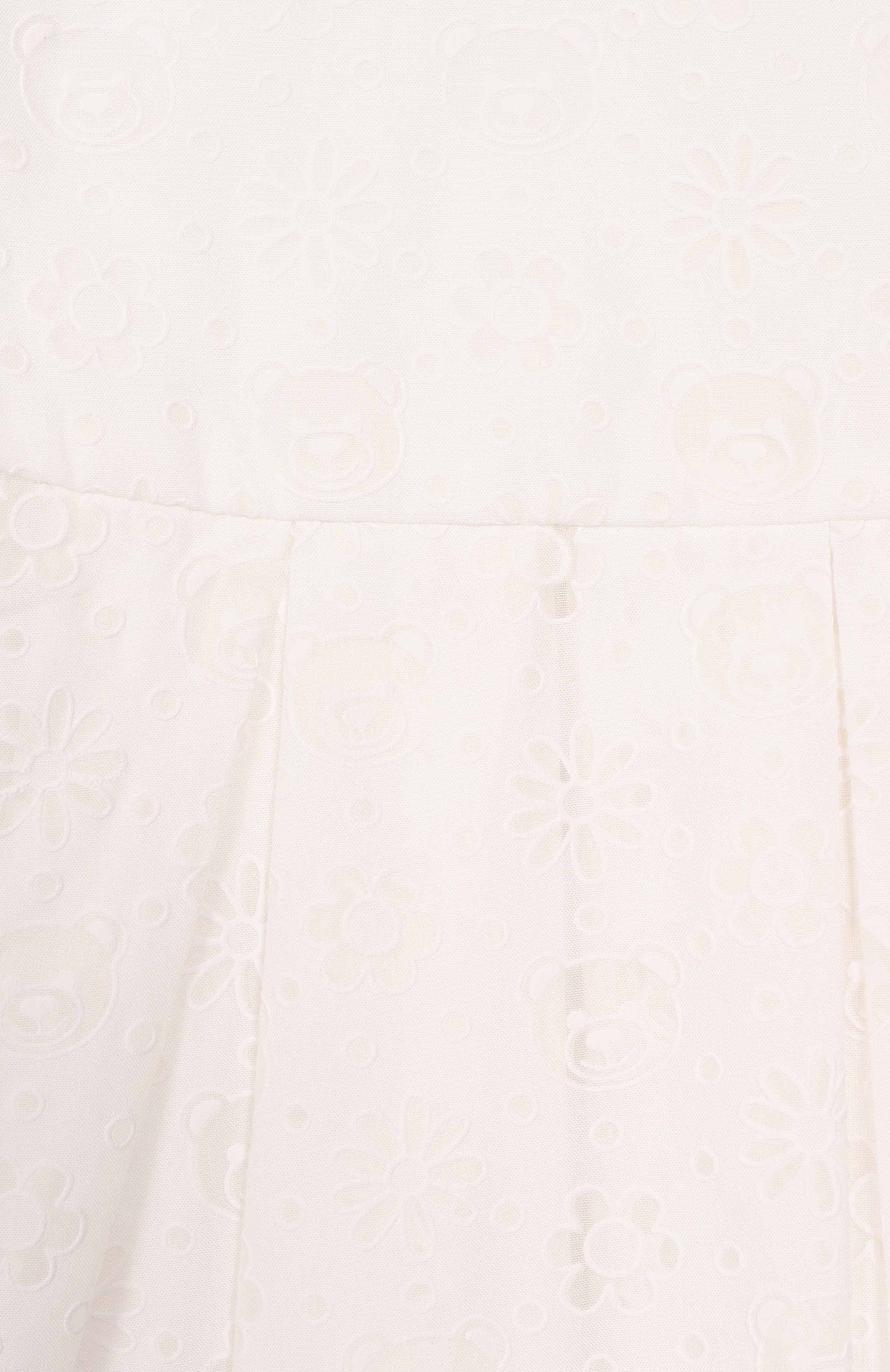 Платье MOSCHINO молочного цвета по цене 32950 руб., арт. HDV0G2/LZB15/10-14, фото 3 Платье MOSCHINO, арт. HDV0G2/LZB15/10-14, фото 3