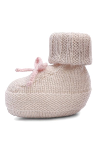 Пинетки из шерсти и кашемира BABY T, арт. 26AI153SA, фото 2