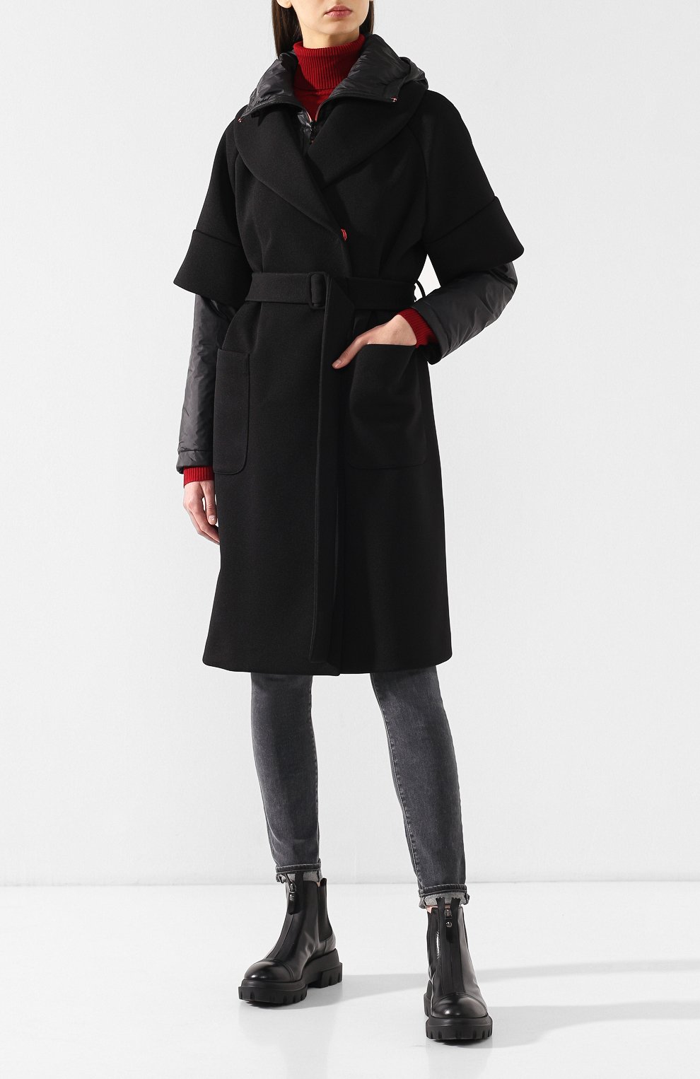 Пальто с капюшоном EMPORIO ARMANI, арт. 2NL33T/29909, фото 2