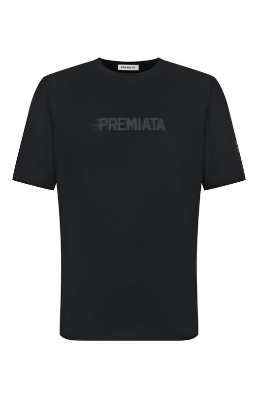 Хлопковая футболка Premiata PA1056 Чёрный PA1056