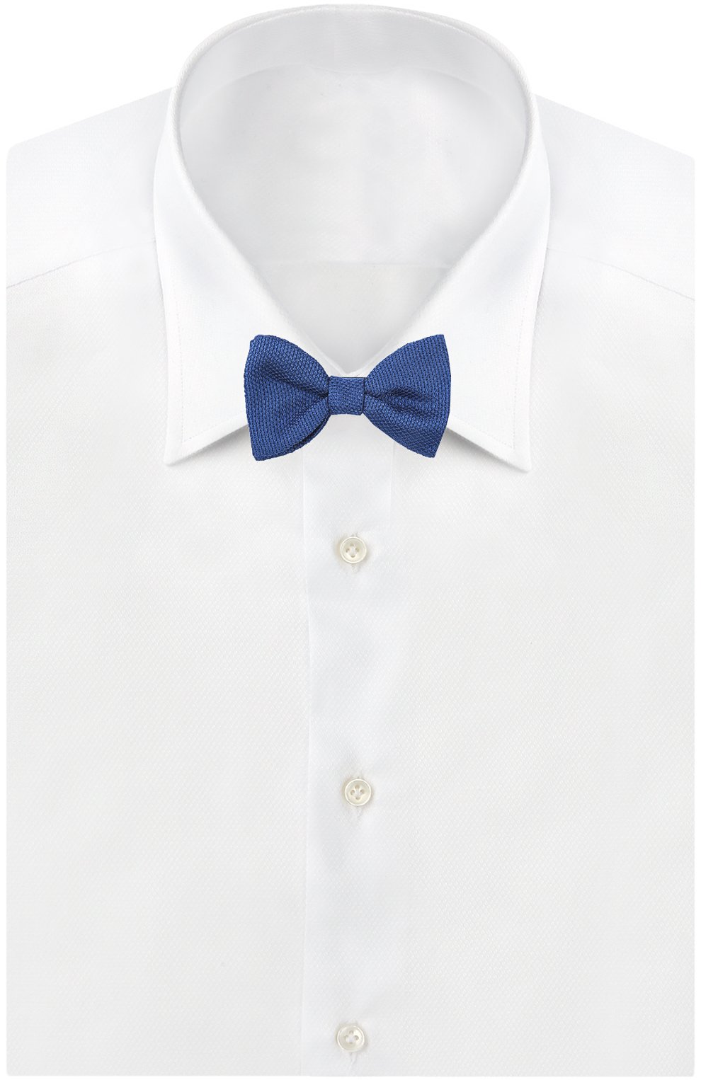 Шелковый галстук-бабочка LANVIN голубого цвета по цене 12250 руб., арт. 1900/B0W TIE, фото 2 Шелковый галстук-бабочка LANVIN, арт. 1900/B0W TIE, фото 2