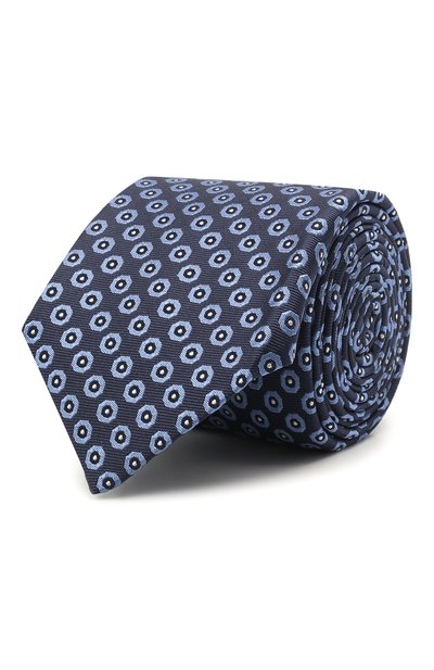 Мужской шелковый галстук CORNELIANI, арт. 87U306-1120315/00
