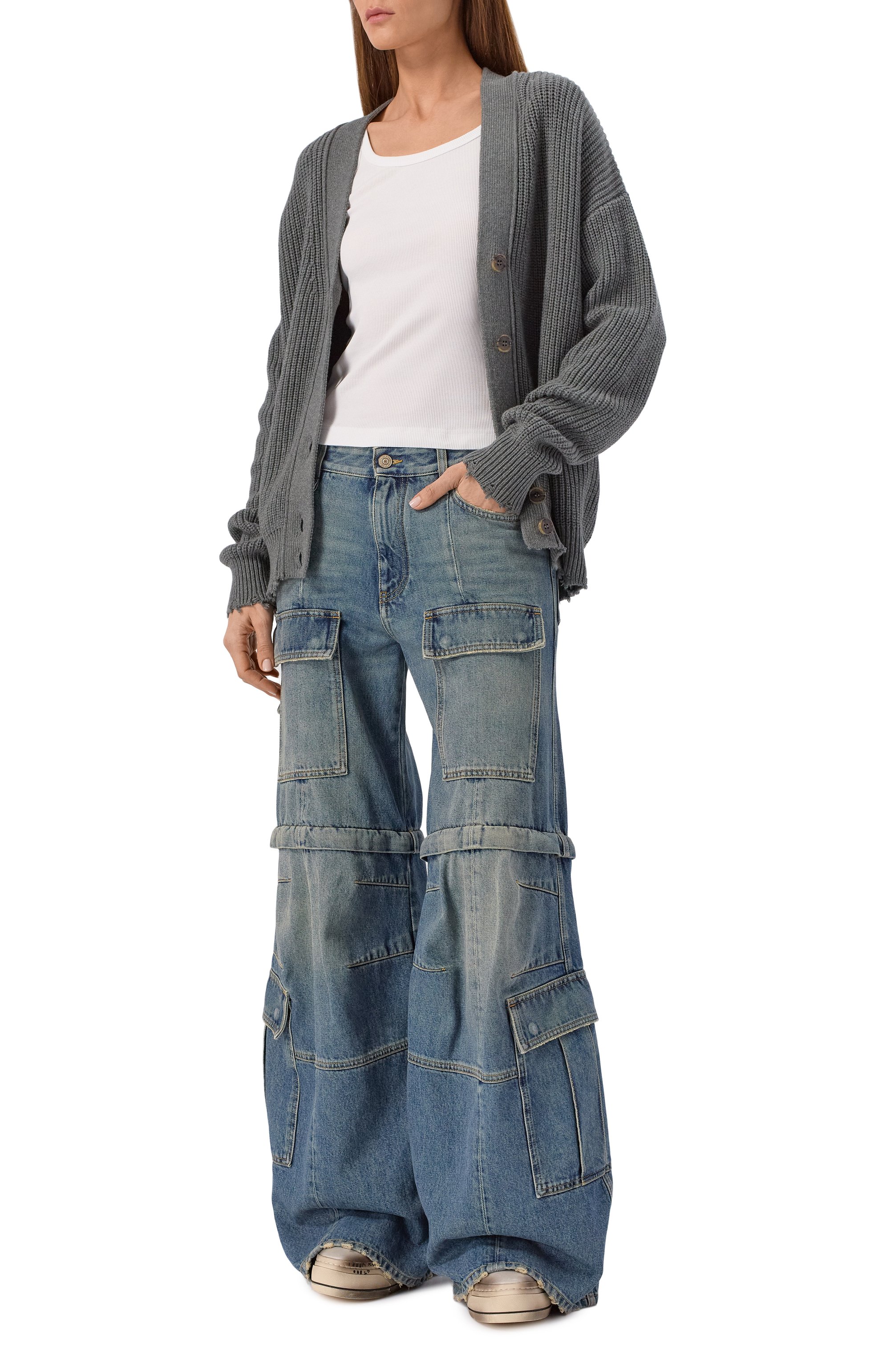 Кардиган из хлопка и шерсти ADDICTED, арт. AD029, фото 2