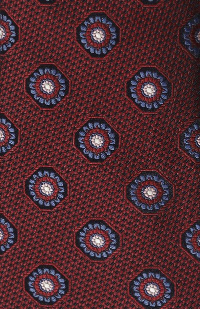 Шелковый галстук CANALI бордового цвета по цене 16950 руб., арт. 18/HJ03784, фото 4 Шелковый галстук CANALI, арт. 18/HJ03784, фото 4