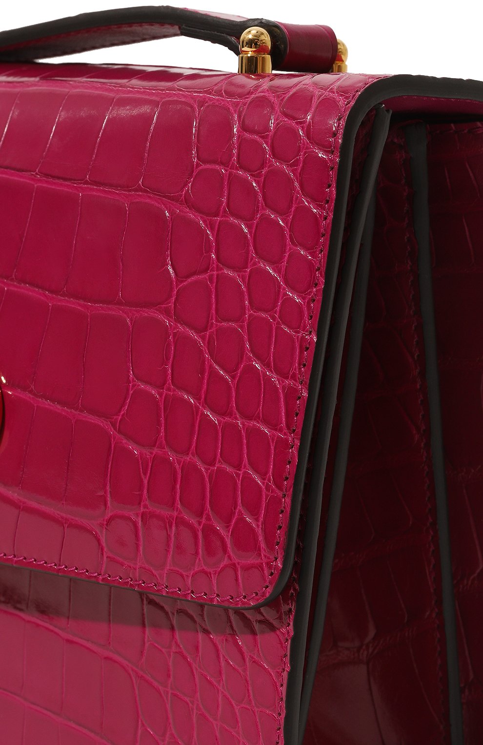 Сумка zumi small из кожи аллигатора GUCCI, арт. 576388 EV40X, фото 3