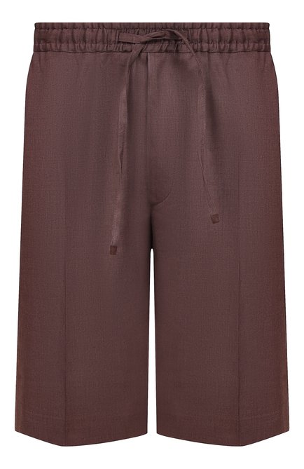 Мужские шорты изо льна и шерсти CORNELIANI, арт. 274555/2718468