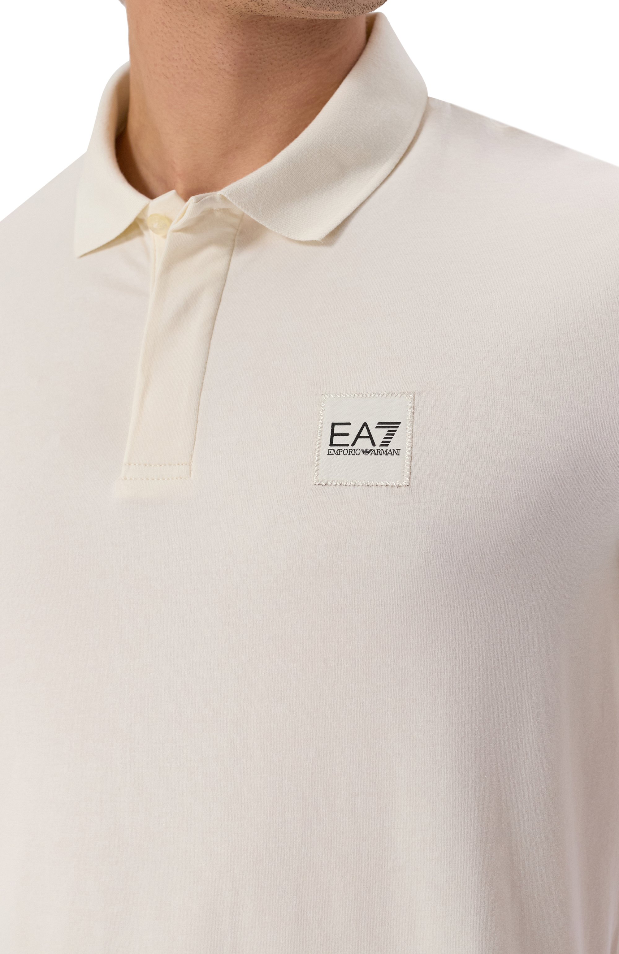 Хлопковое поло EA7, арт. 7M000901/AF10373, фото 5