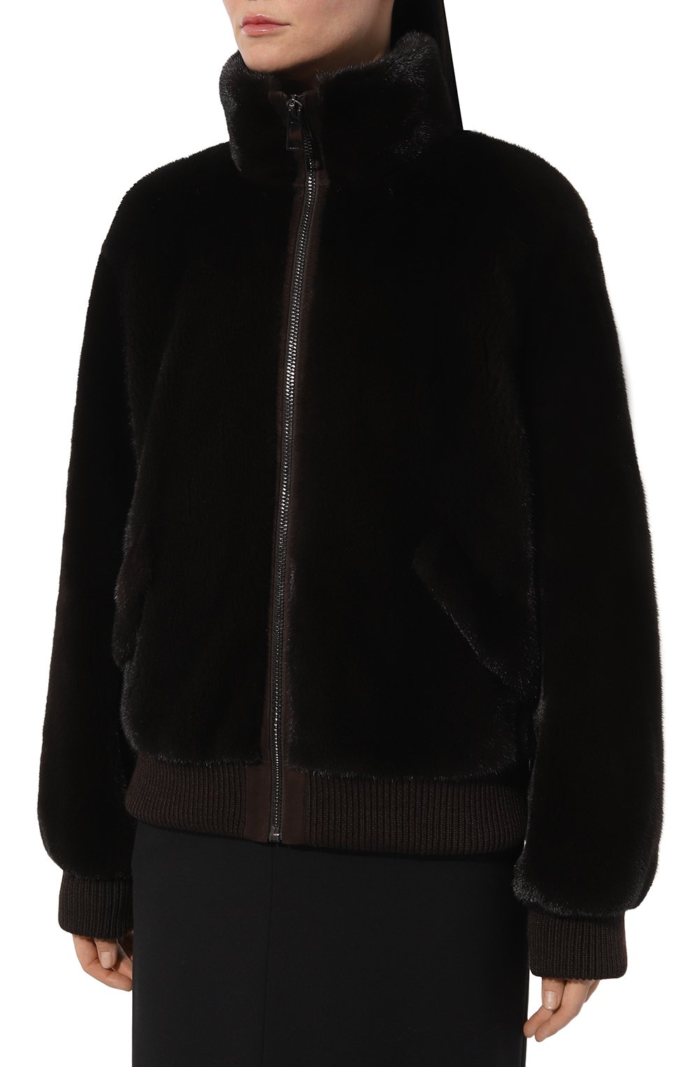 Бомбер из норки VICTORIA KUSENKOVA, арт. 760200004650, фото 3