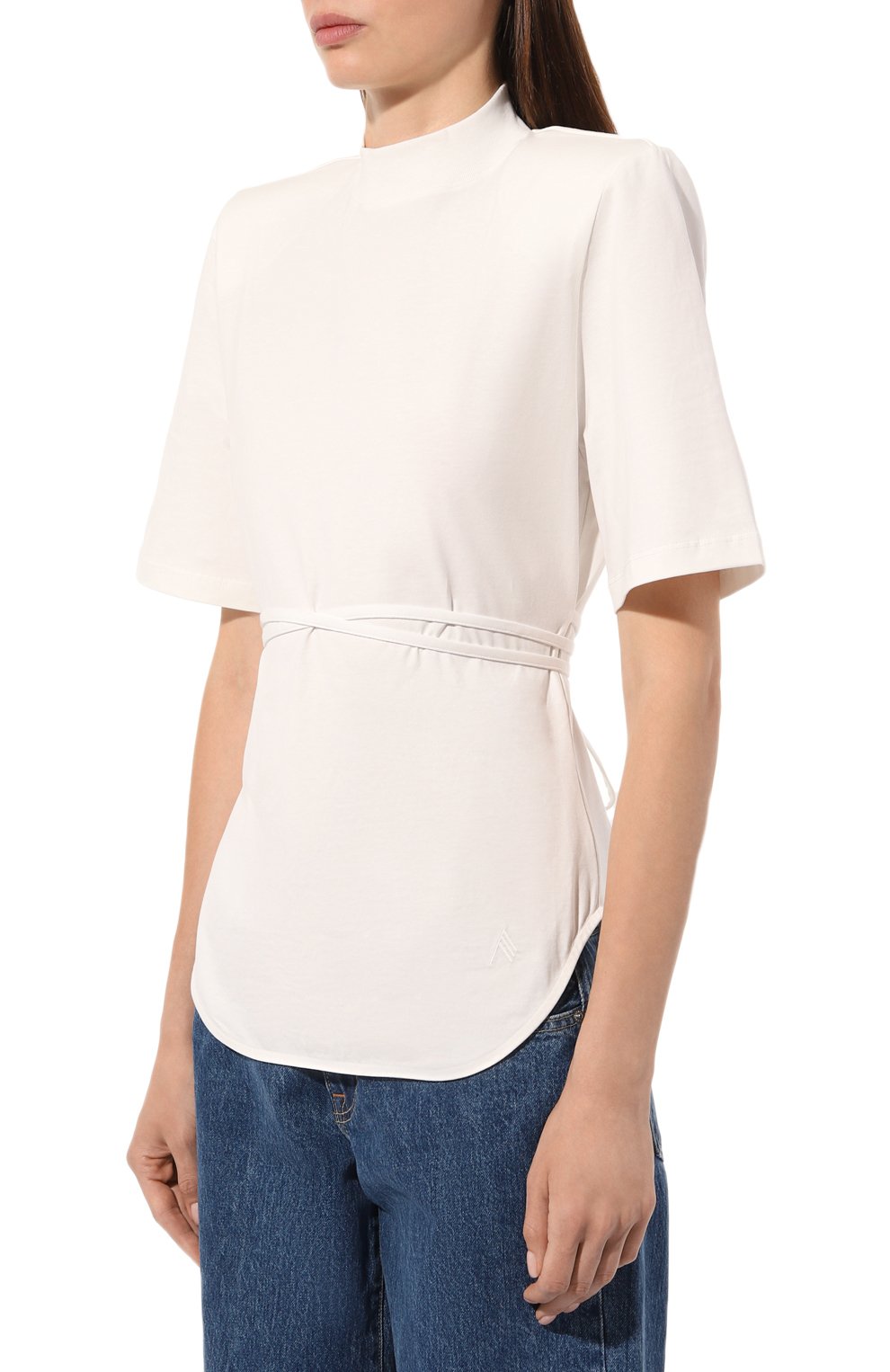 Хлопковая футболка THE ATTICO, арт. 227WCT151/J025, фото 3