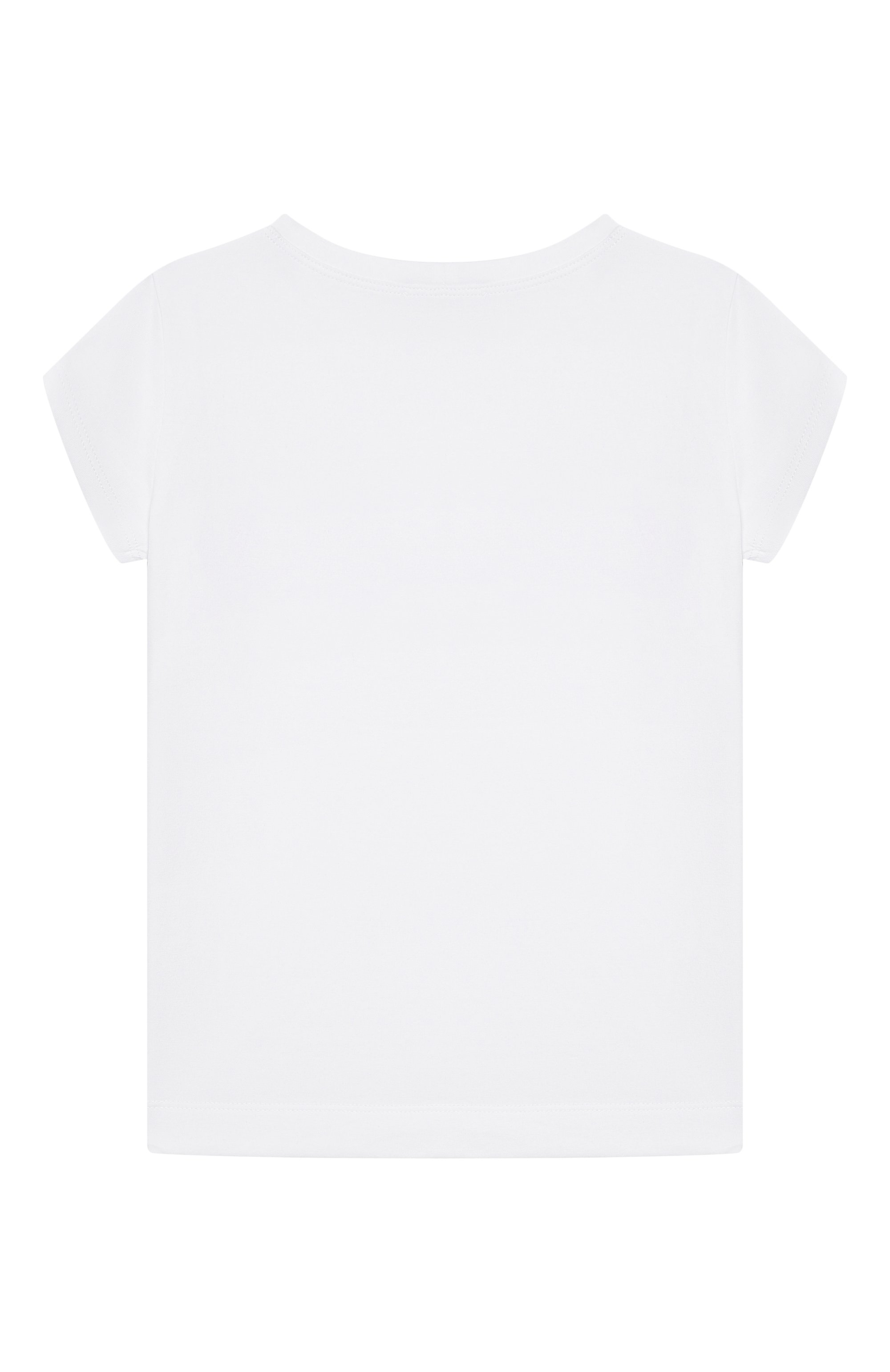 Хлопковая футболка ERMANNO SCERVINO, арт. Z1G608, фото 2