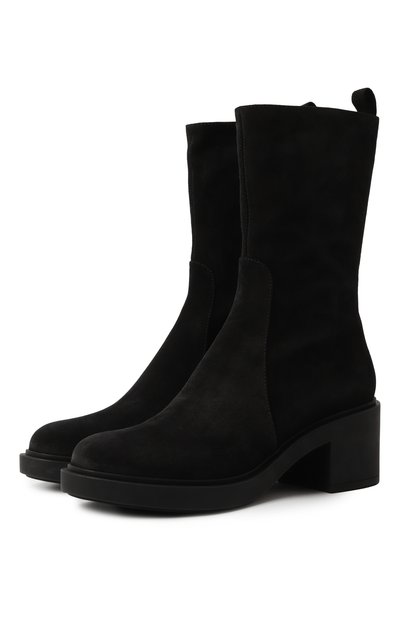 Женские замшевые полусапоги martines GIANVITO ROSSI, арт. G73313.45G0M.SUENER0