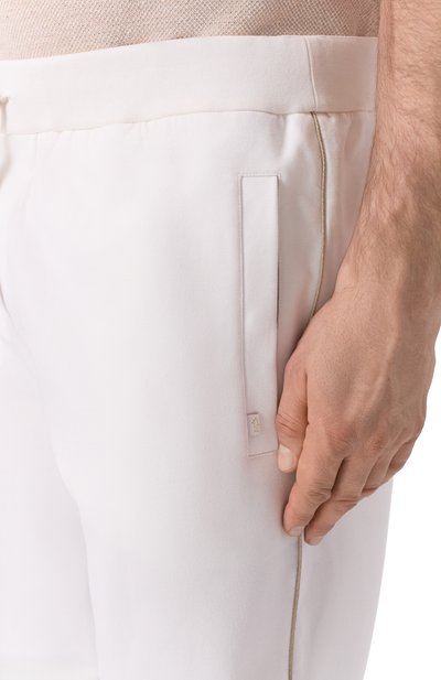 Шорты из лиоцелла и хлопка PAUL&SHARK, арт. 26411806_001, фото 5