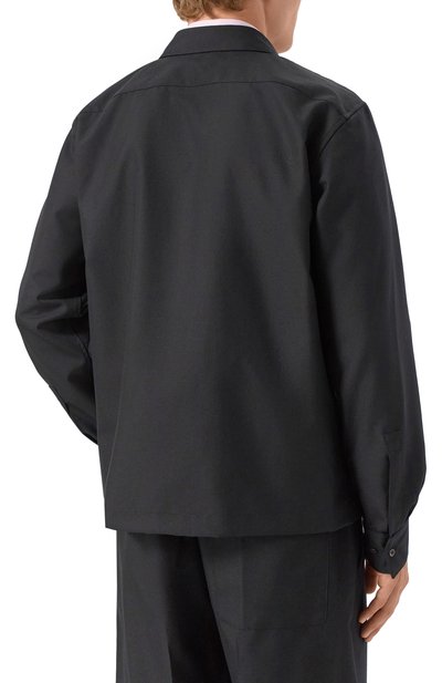 Шерстяная рубашка DRIES VAN NOTEN, арт. 020708-2310-900, фото 4