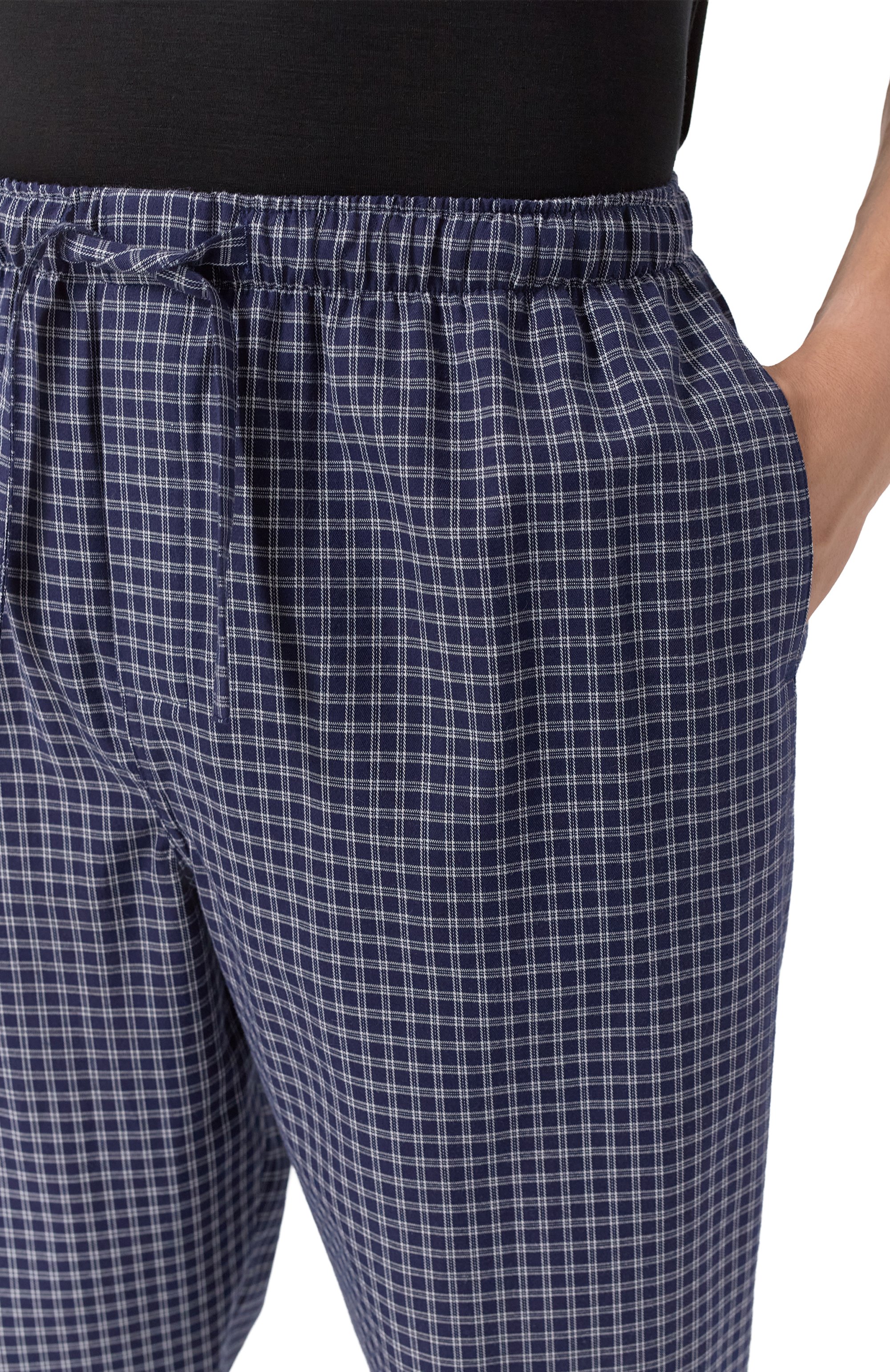 Хлопковые домашние брюки DEREK ROSE, арт. 3564-BRAE032, фото 5