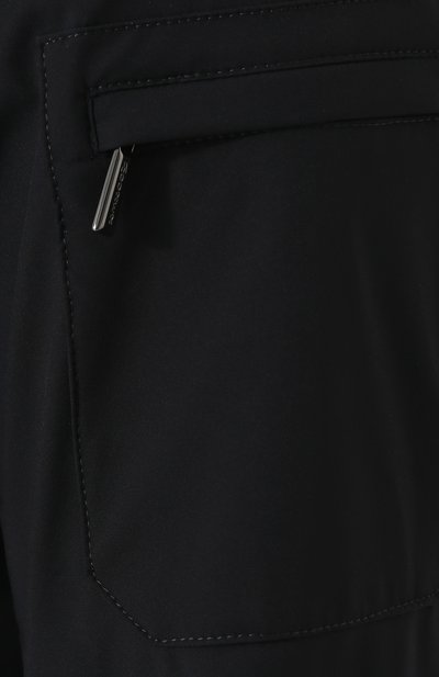 Укороченный плащ на молнии с капюшоном MOORER, арт. WAHLER-KNA, фото 5