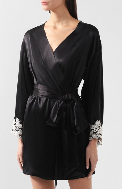 Шелковый халат LA PERLA, арт. 0019230, фото 3