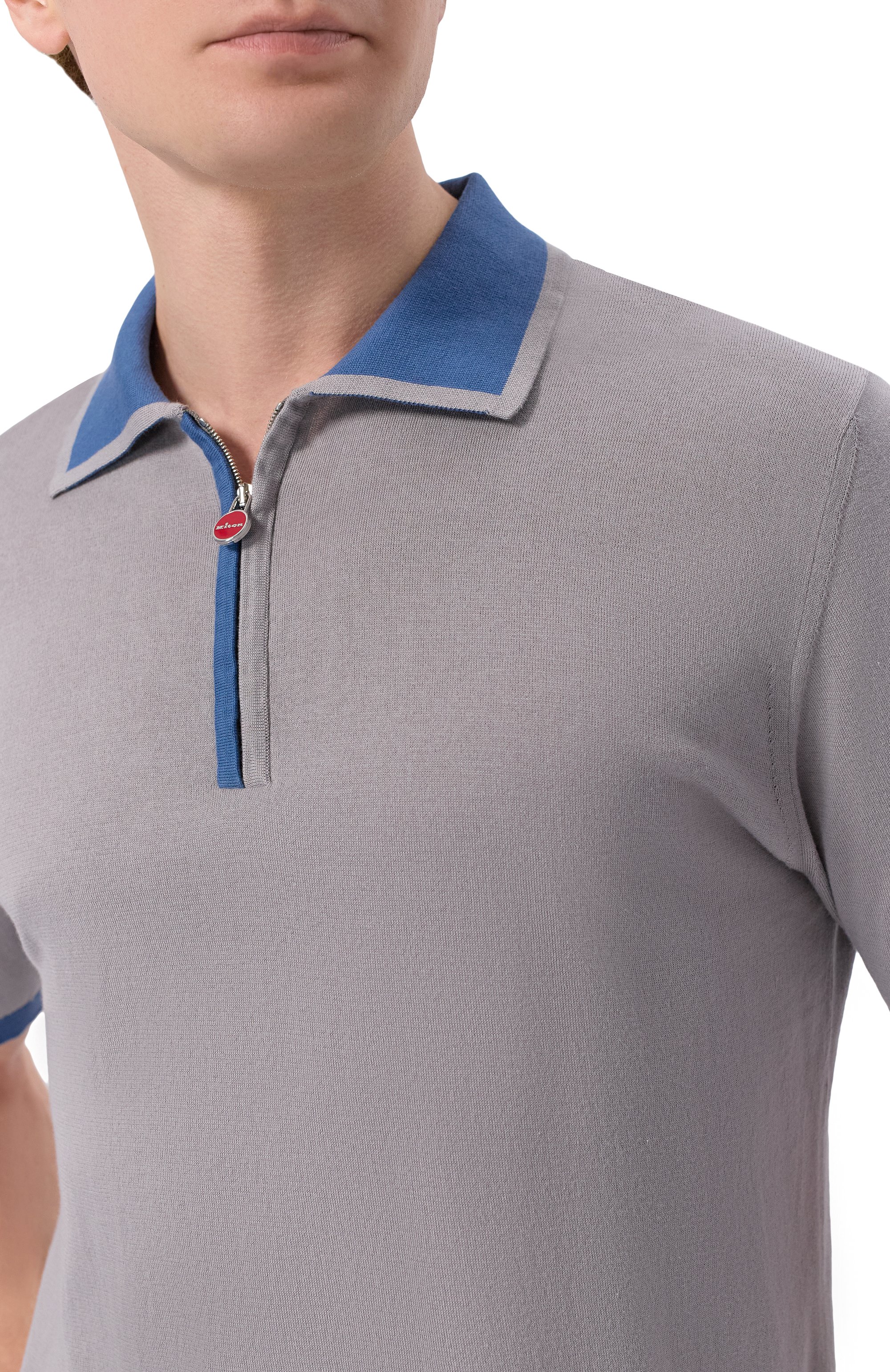 Хлопковое поло KITON, арт. UMK0571, фото 5