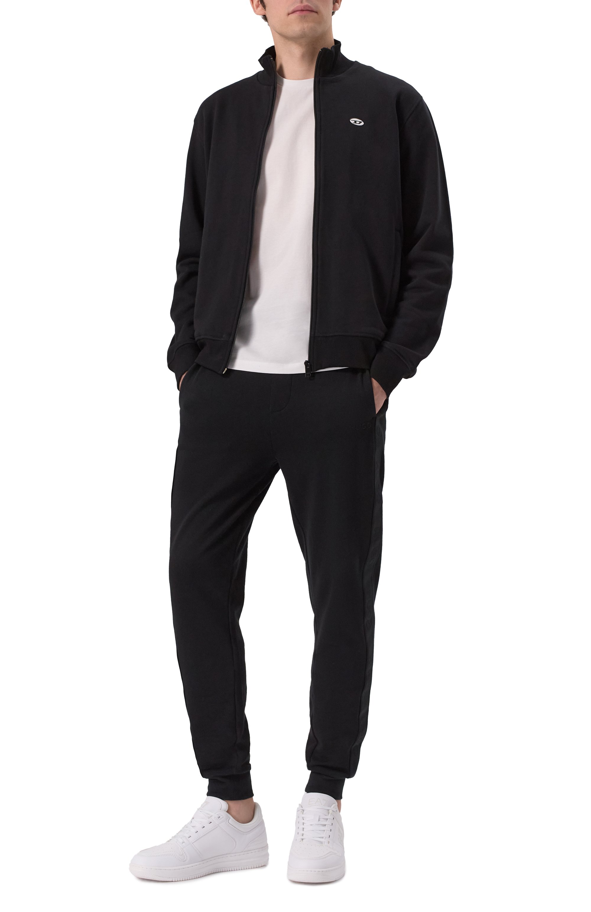 Хлопковые джоггеры HUGO, арт. 50520501, фото 2