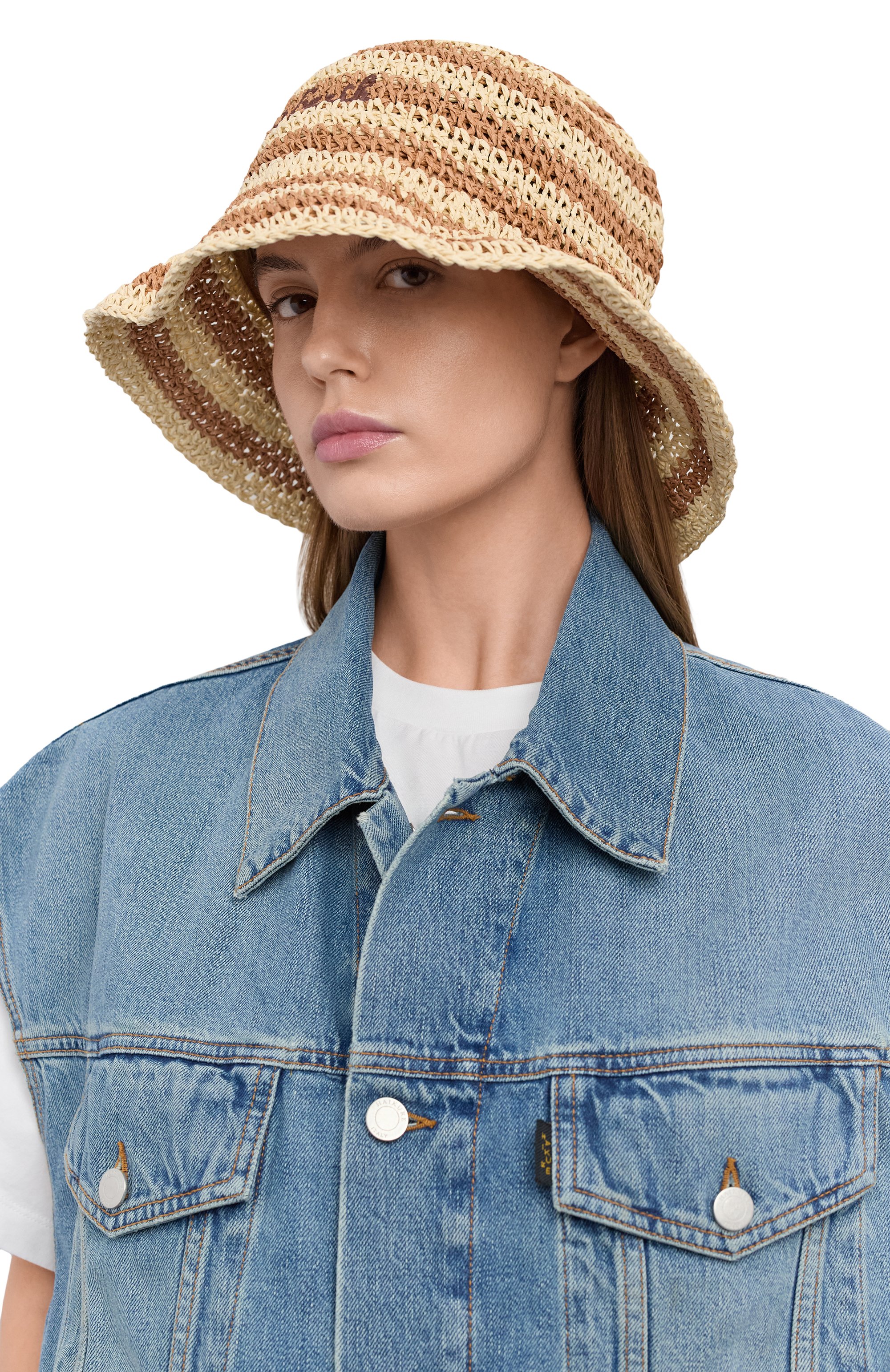 Соломенная панама MC2 SAINT BARTH бежевого цвета по цене 14050 руб., арт. STBA P0LLY W/06569H, фото 2 Соломенная панама MC2 SAINT BARTH, арт. STBA P0LLY W/06569H, фото 2