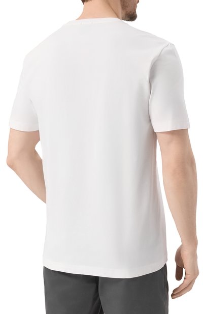 Хлопковая футболка BOSS GREEN, арт. 50537847, фото 4