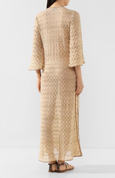 Туника MISSONI золотого цвета по цене 78400 руб., арт. MMQ00025/BR0082, фото 4 Туника MISSONI, арт. MMQ00025/BR0082, фото 4