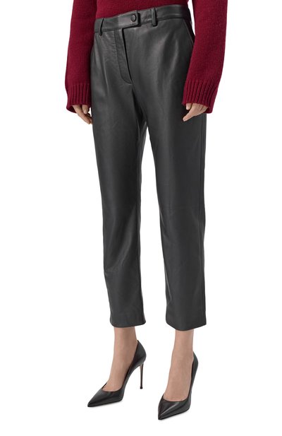 Кожаные брюки ELIE SAAB, арт. P0169NR26/L0001, фото 3