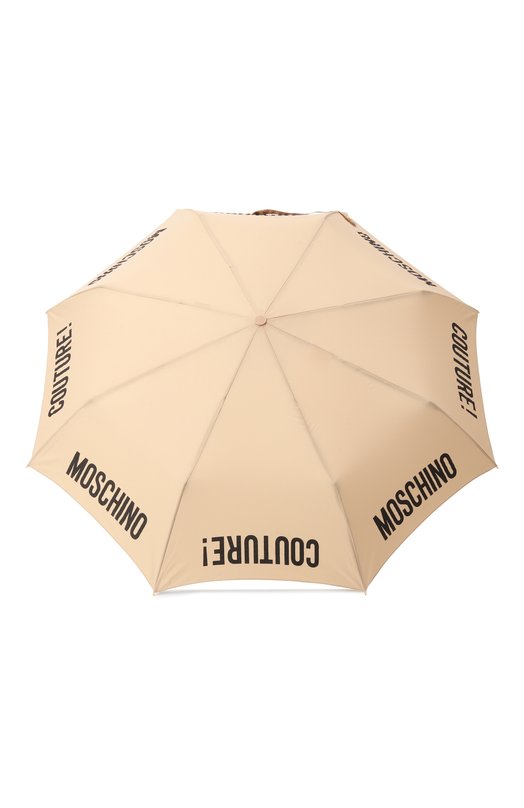 Складной зонт Moschino 8983 0PENCL0SE Бежевый 8983 0PENCL0SE