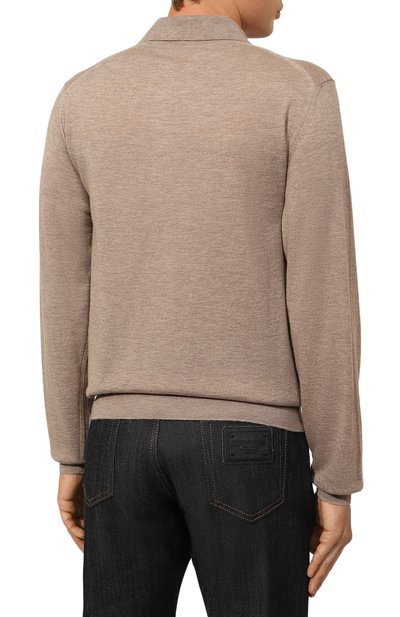 Поло из шерсти и кашемира CORNELIANI, арт. 94M579-9425184, фото 4