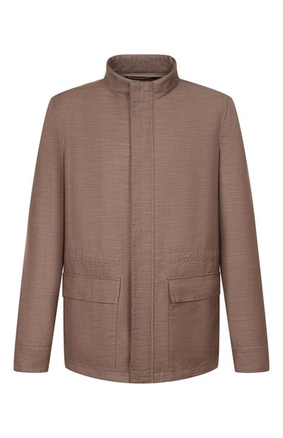 Мужская парка изо льна и шерсти MVST, арт. M26.CSM.J405/M0020-LINEN/W00L