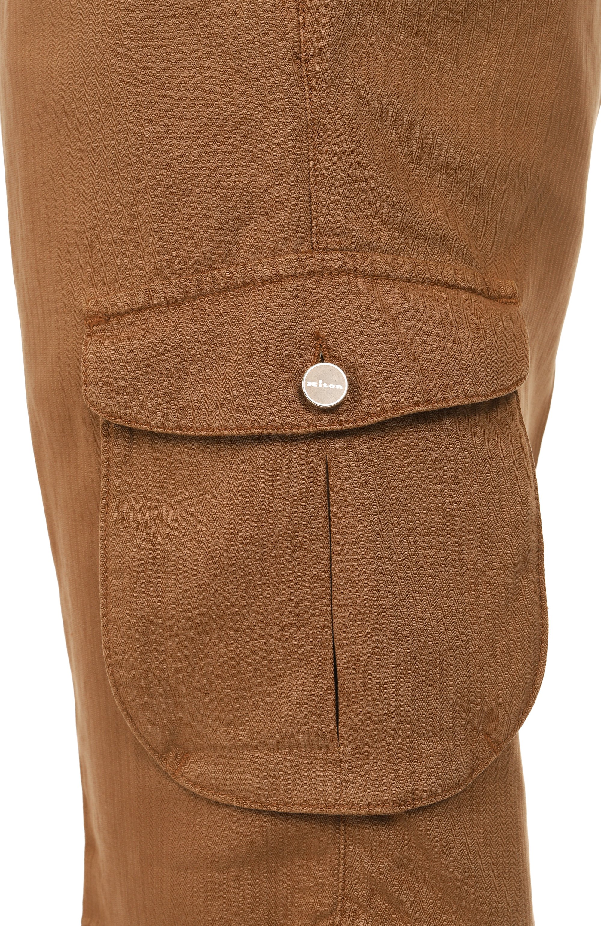 Шорты из лиоцелла и хлопка KITON, арт. UFPPBK0654F07, фото 6