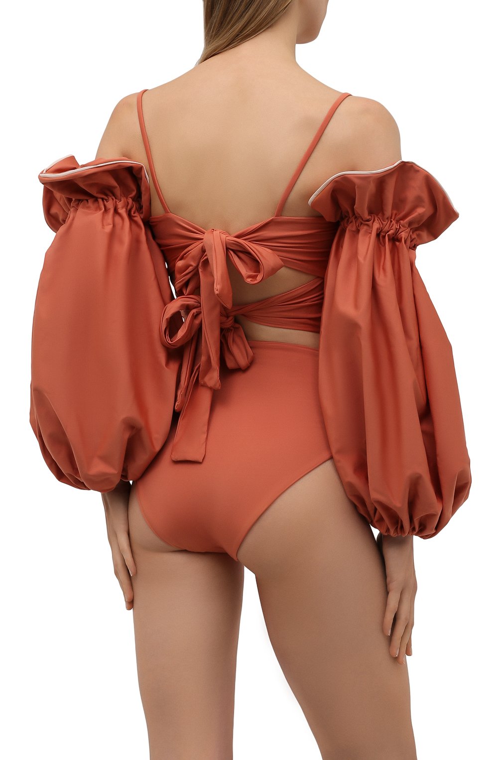 Раздельный купальник MAYGEL CORONEL оранжевого цвета по цене 38700 руб., арт. BK-078, фото 3 Раздельный купальник MAYGEL CORONEL, арт. BK-078, фото 3
