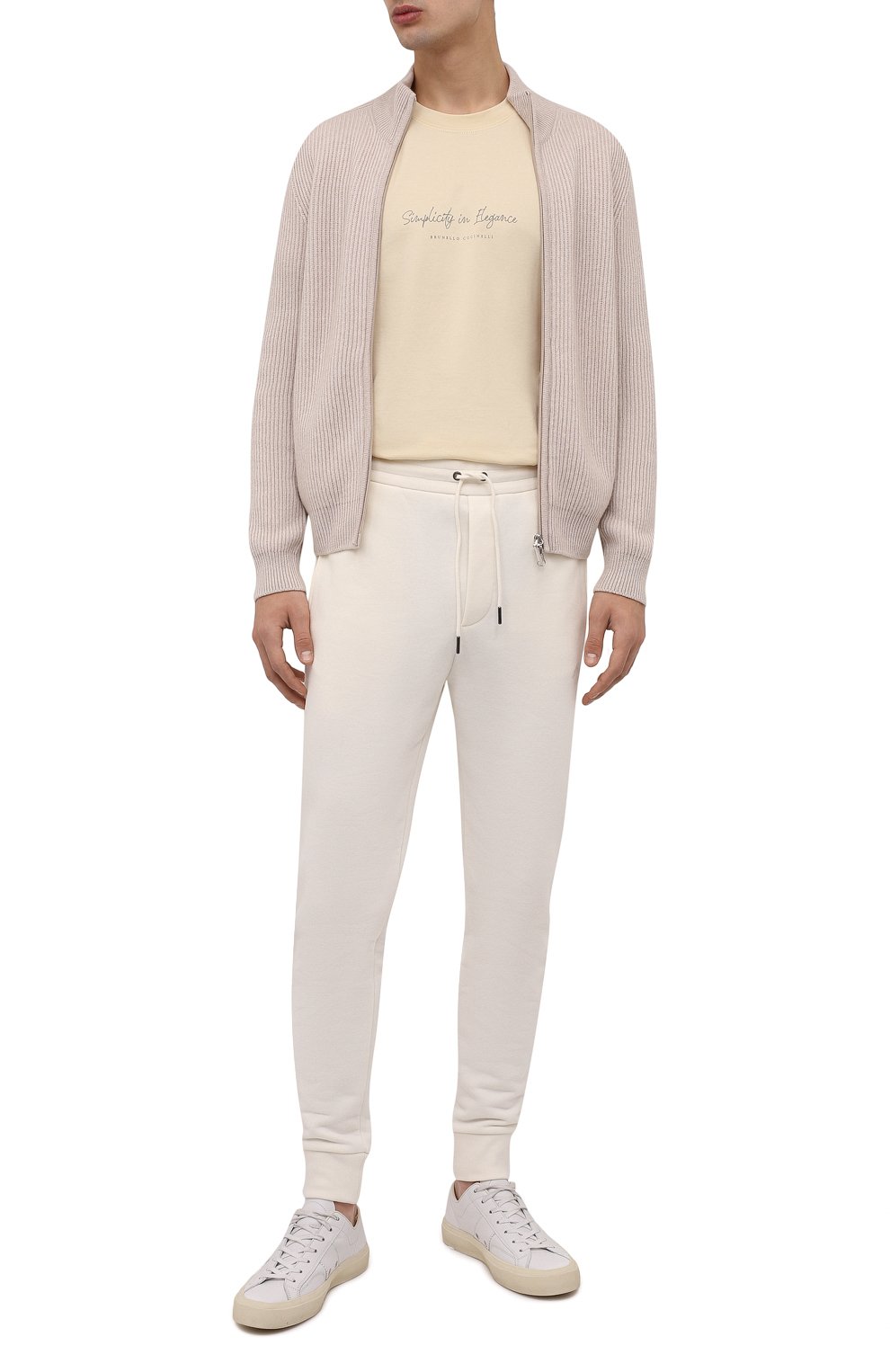 Хлопковая футболка BRUNELLO CUCINELLI, арт. M0T618410, фото 2