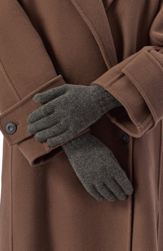 Кашемировые перчатки Tegin 5236-9921 Серый  5236-9921 Фото 2