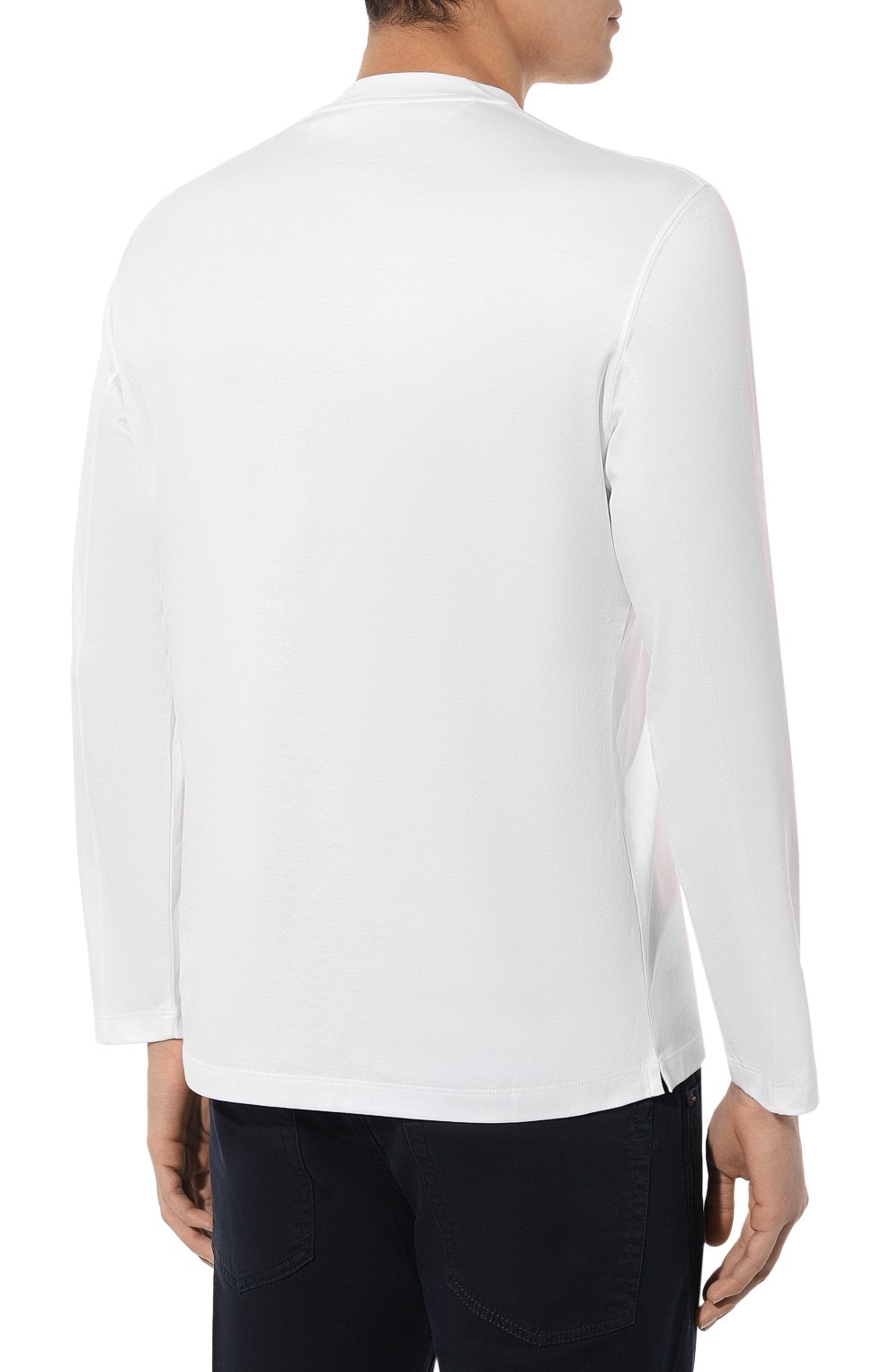 Хлопковый лонгслив BRUNELLO CUCINELLI, арт. M0T717409, фото 4