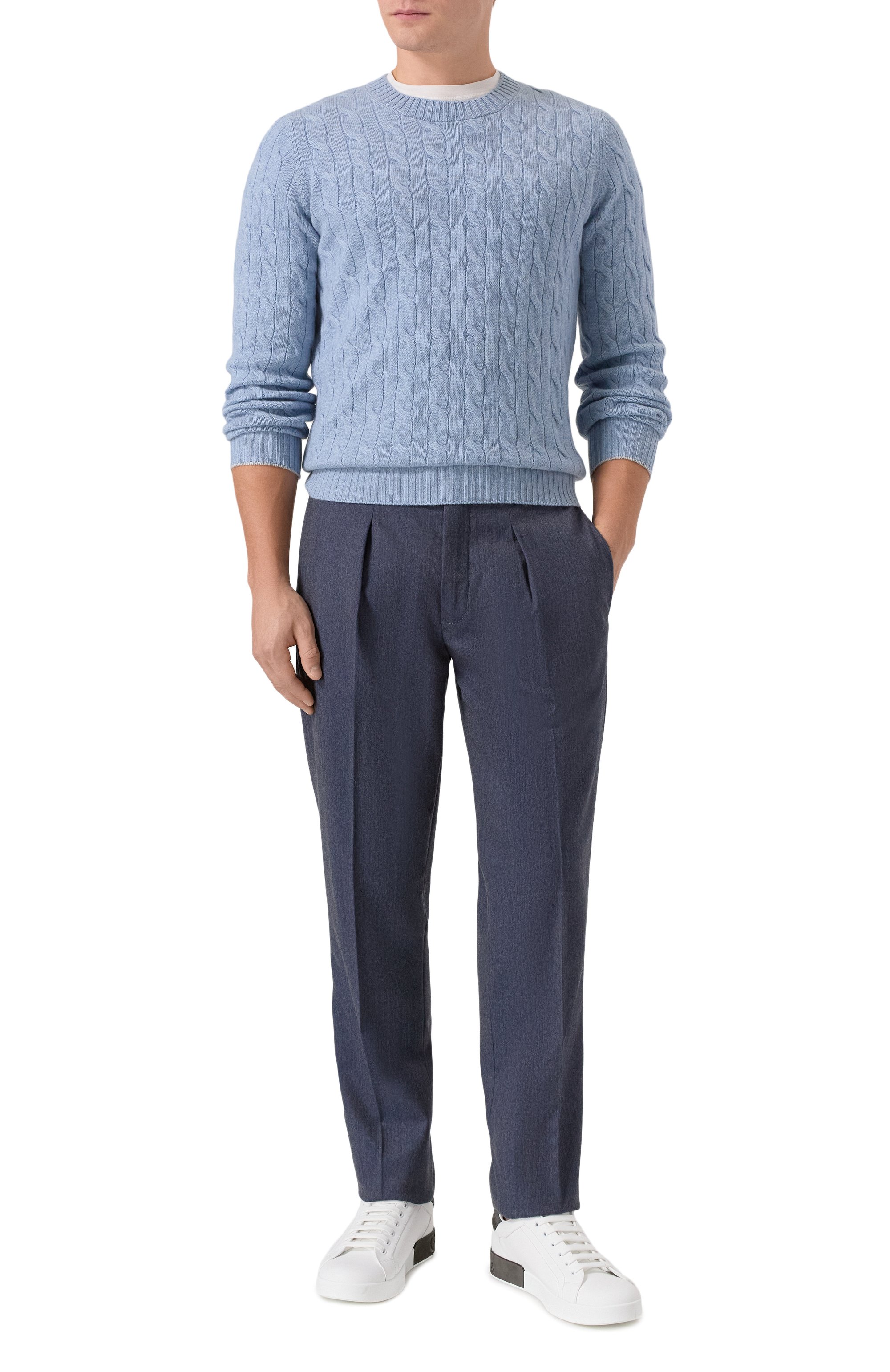 Шерстяные брюки CIRCOLO 1901, арт. CN5066, фото 2