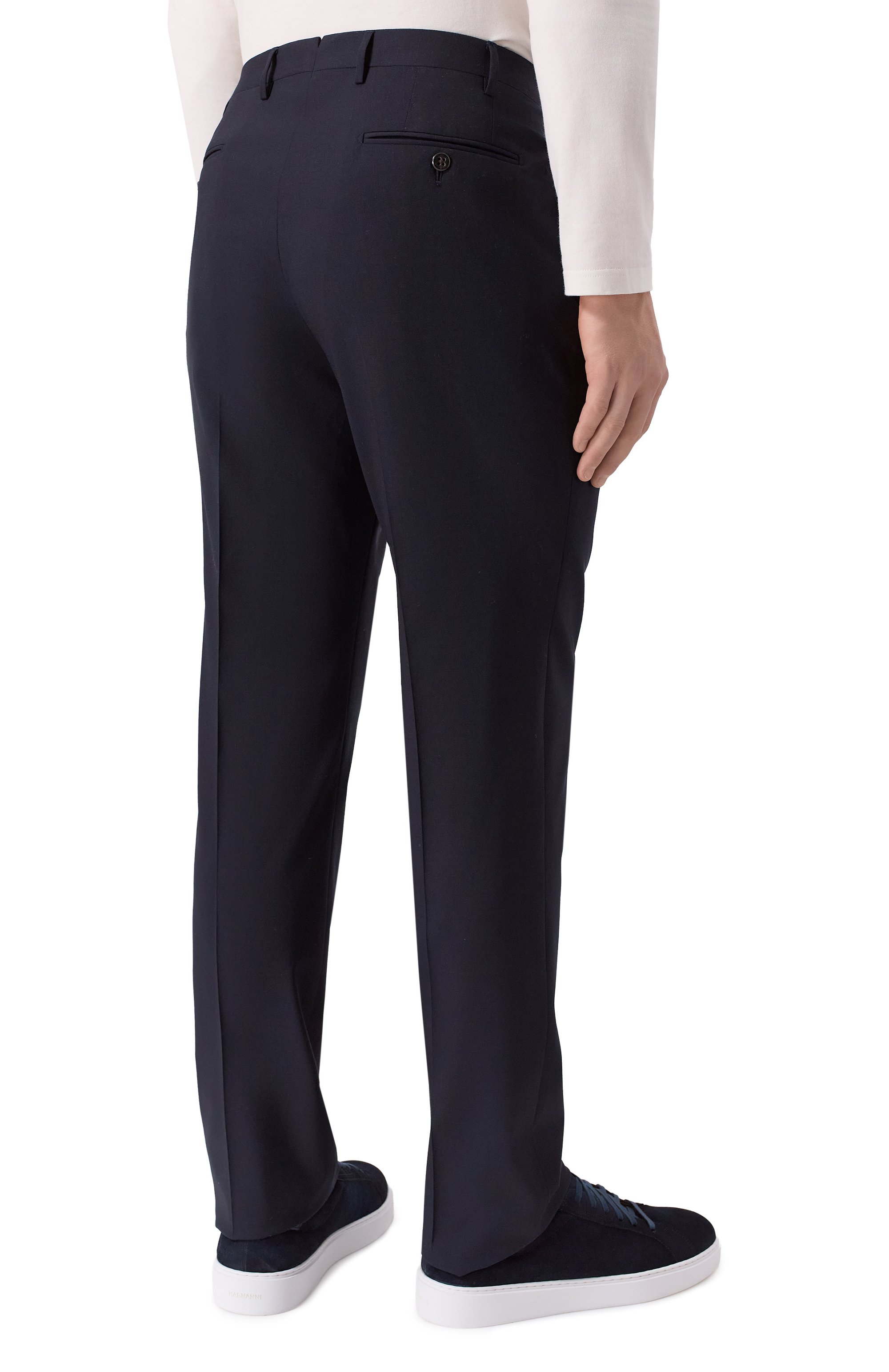 Шерстяные брюки CORNELIANI, арт. 275B03/2718565, фото 4