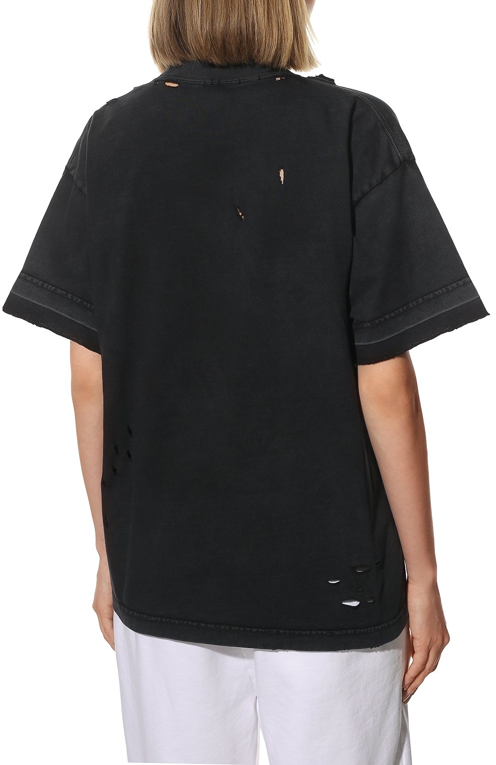 Хлопковая футбол ка BALENCIAGA, арт. 612965/TLVJ1, фото 4