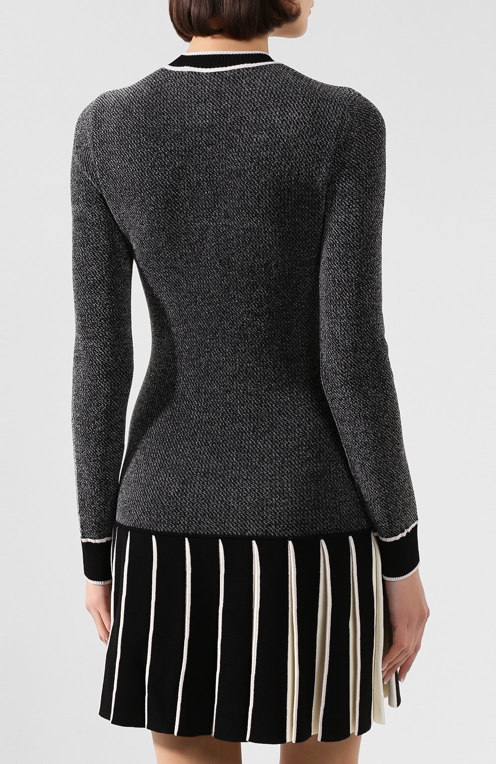 Платье OFF-WHITE черного цвета по цене 138000 руб., арт. 0WHI015E19B700731002, фото 4 Платье OFF-WHITE, арт. 0WHI015E19B700731002, фото 4