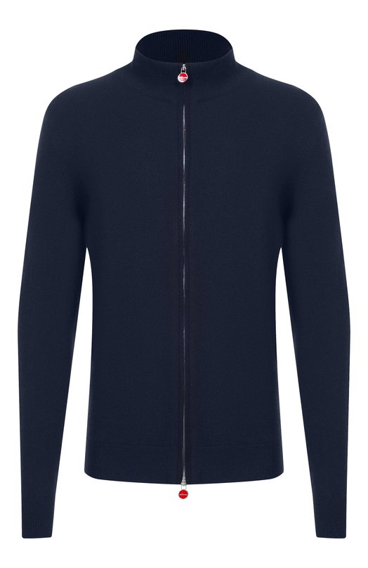 Кашемировый кардиган Kiton UMK1509K346 Синий UMK1509K346