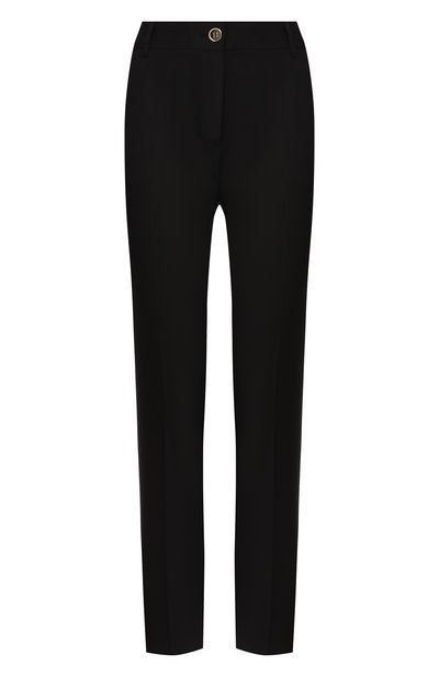 Женские брюки из смеси шерсти и шелка DOLCE & GABBANA, арт. FTAMUT/FUBD6