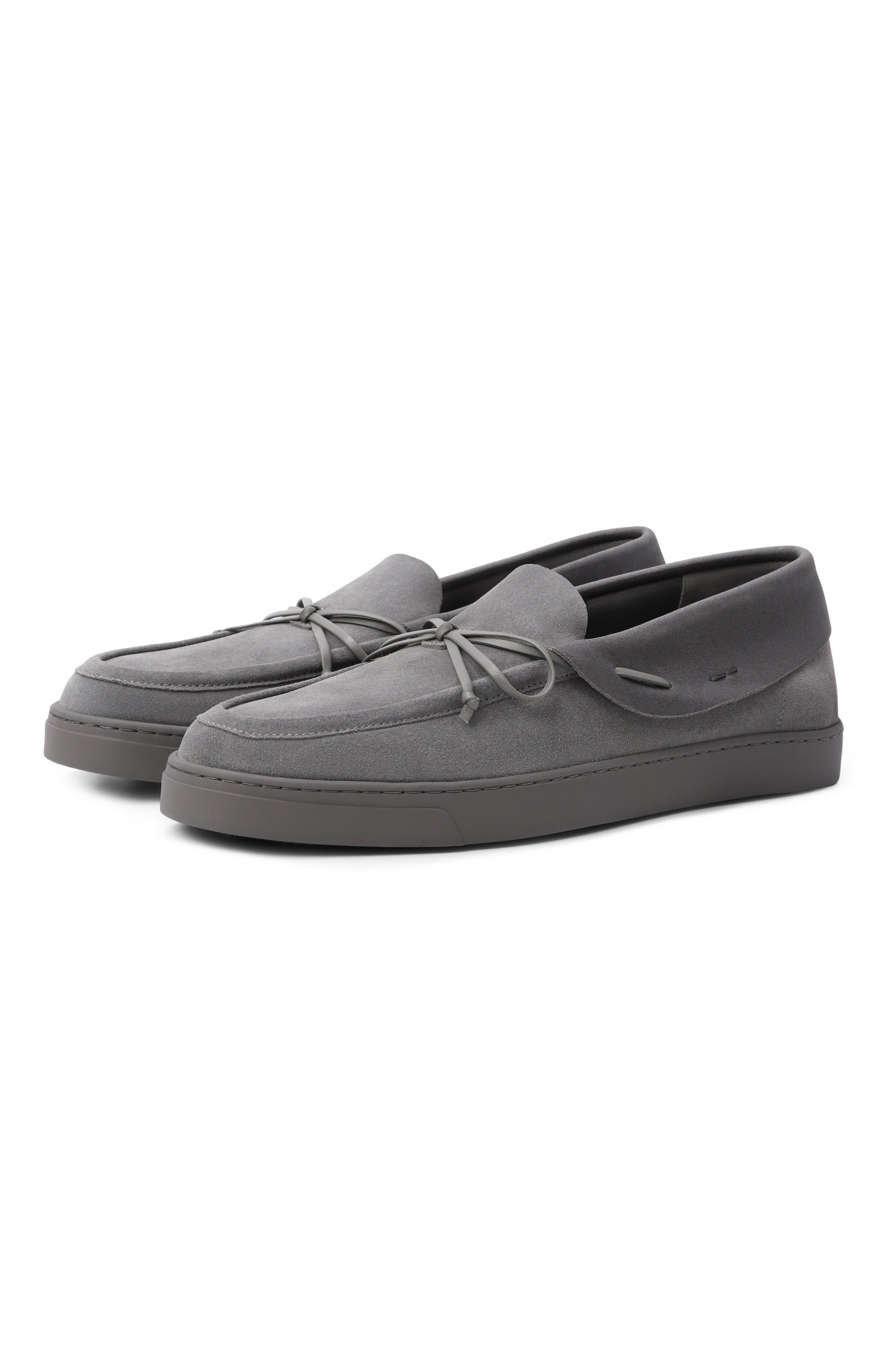 Замшевые лоферы GIORGIO ARMANI, арт. GM004384/AF29869, фото 1