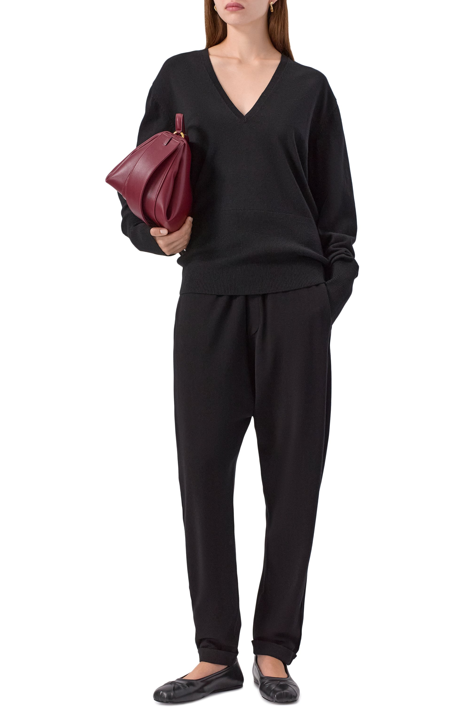 Брюки из вискозы ISABEL BENENATO, арт. DK92F24, фото 2