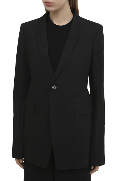 Хлопковый жакет RICK OWENS, арт. RP21S3751/P, фото 3