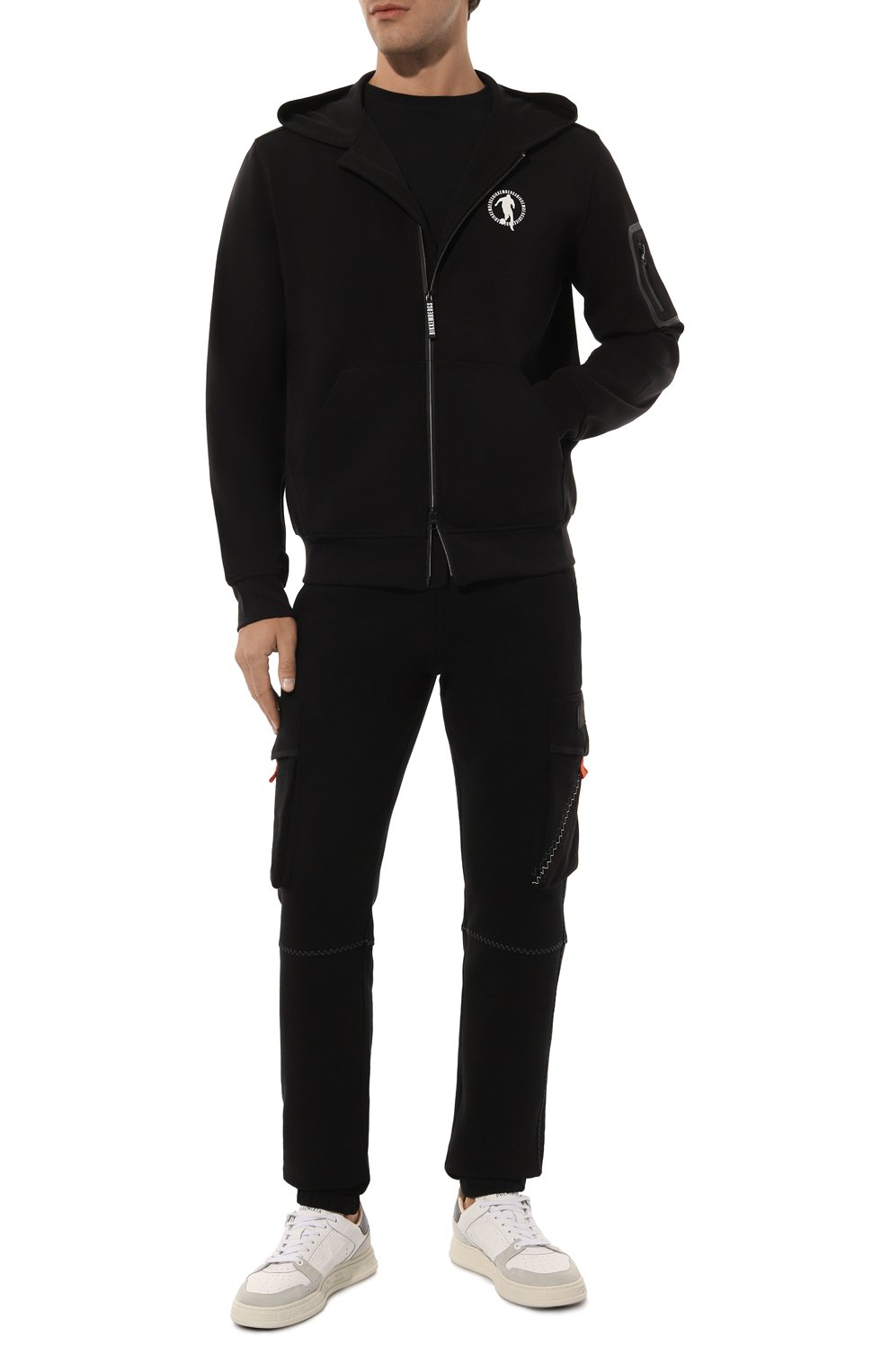 Хлопковая толстовка DIRK BIKKEMBERGS, арт. PBMF0436, фото 2