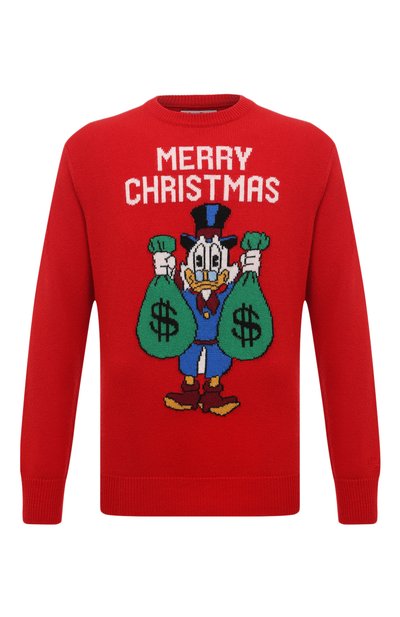 Мужской джемпер из шерсти и вискозы MC2 SAINT BARTH, арт. STBM/HER0N/10746E