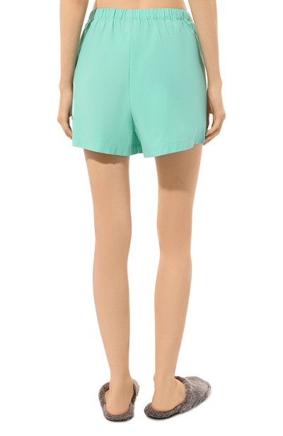 Хлопковые шорты LOVE STORIES зеленого цвета по цене 8745 руб., арт. L2423105-702, фото 4 Хлопковые шорты LOVE STORIES, арт. L2423105-702, фото 4