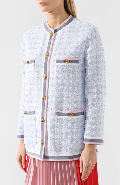 Твидовый жакет GUCCI, арт. 545468/ZAALC, фото 3