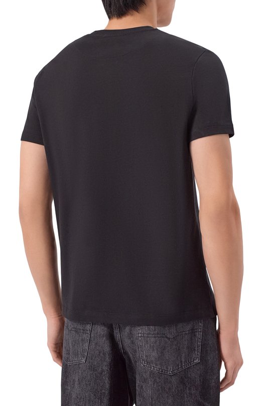 Хлопковая футболка Dirk Bikkembergs BMT1584 Чёрный  BMT1584 Фото 4