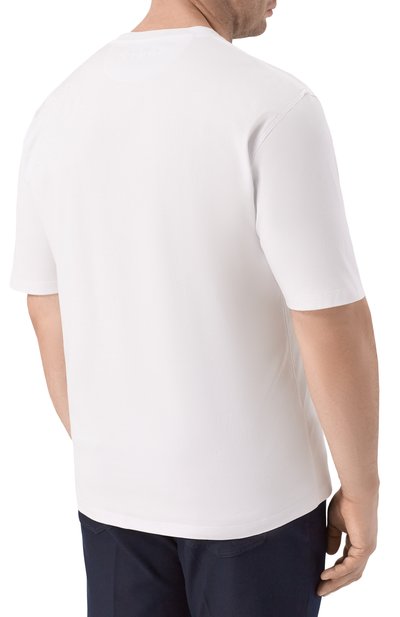 Хлопковая футболка STEFANO RICCI, арт. MNH6105080/LUXT, фото 4